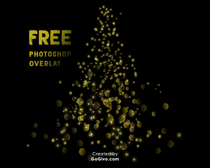 Free Christmas Tree Photoshop Overlays | Gogivo