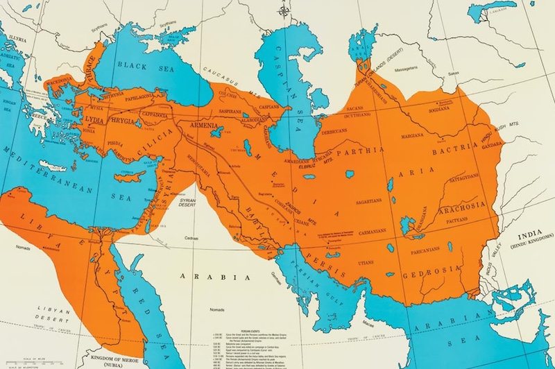 The First Persian Empire Mapped Using Google Earth – NBKomputer