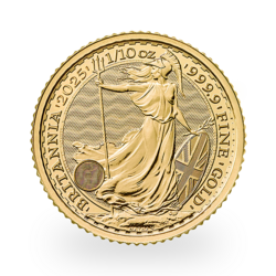 1/10 ounces Gold Britannia - 2025 - The Royal Mint