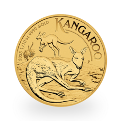 1/10 ounces Gold Kangaroo - 2025 - Perth Mint