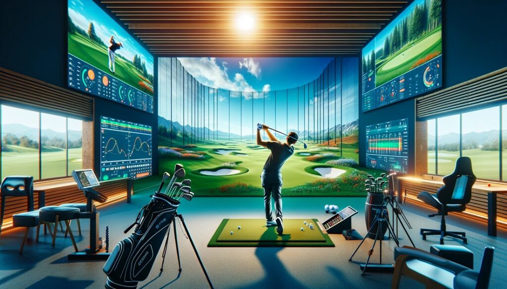 Golf Simulator Practice Routine