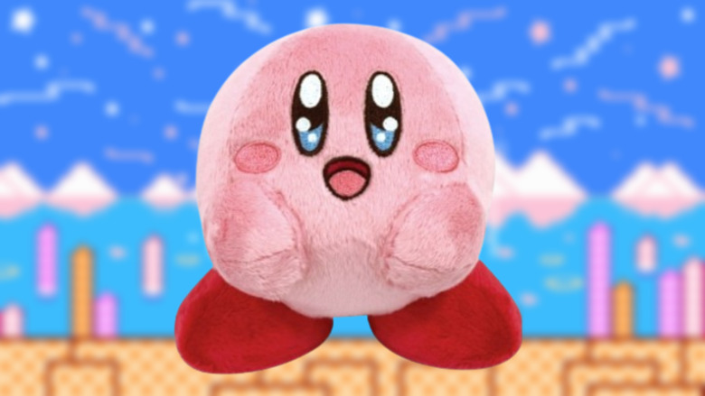 Kirby plush pouches launching in Japan