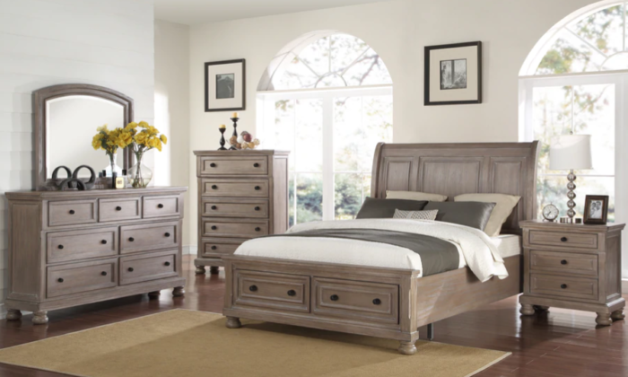 Allegra Pewter B2159 Bedroom Set