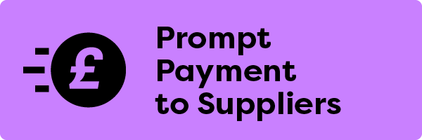 Prompt Payment to Suppliers button