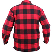 Ultra Force Mens Extra Heavyweight Buffalo Plaid Sherpa-Lined Flannel Shirts