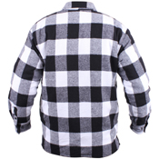 Ultra Force Mens Extra Heavyweight Buffalo Plaid Sherpa-Lined Flannel Shirts