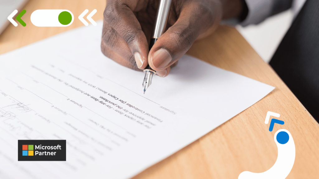 man signing a document contact us Contact Us 73 1024x576