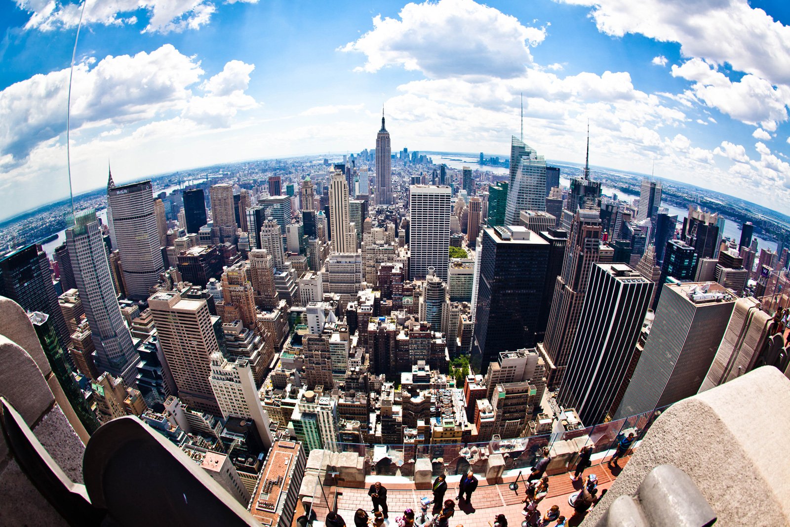 Und so weiter Grüne Bohnen Tyrannei top of the rock observation deck ...