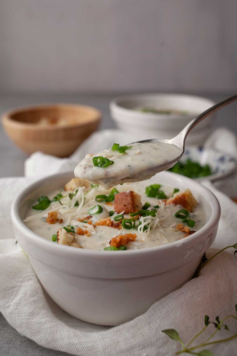 Loaded Potato Soup Recipe Reteta supa de cartofi