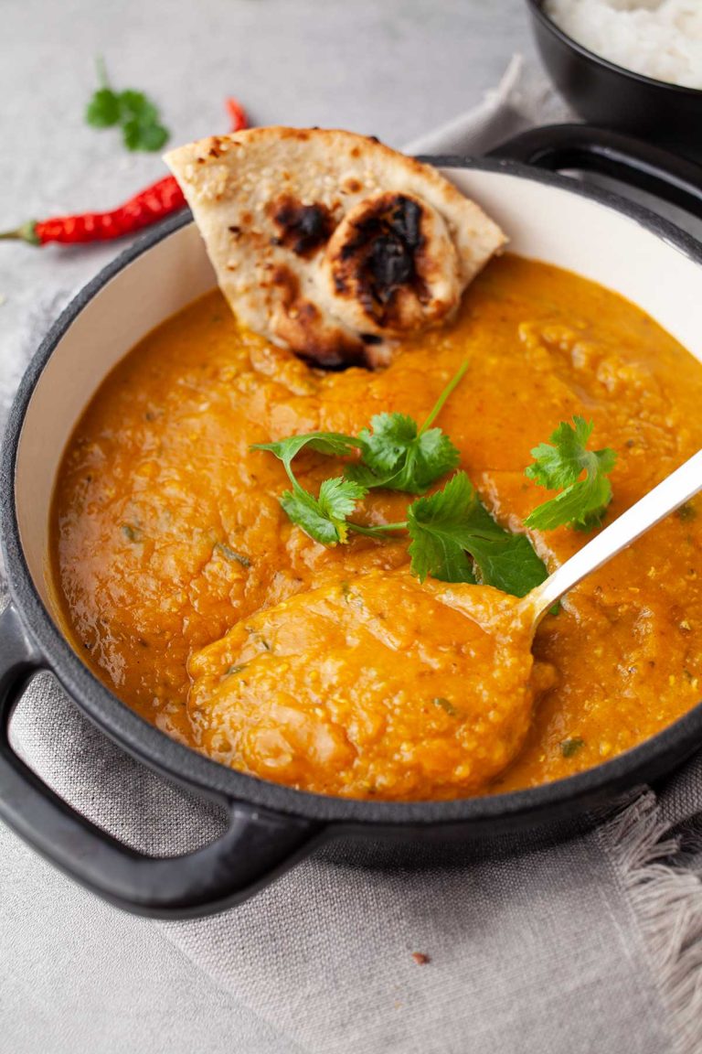 Indian Red Lentil Recipe Curry de linte rosie reteta