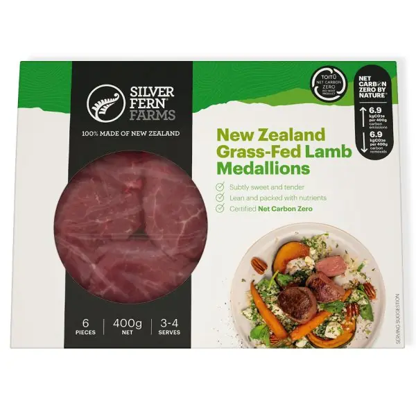 Silver Fern Farms Lamb Medallions 400gm