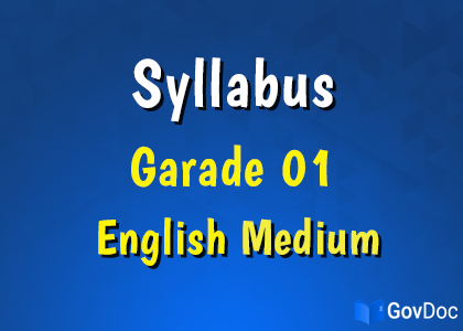 Grade 1 Syllabus (English Medium)