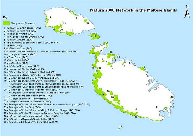 Management plans for 34 Natura 2000 sites being prepared