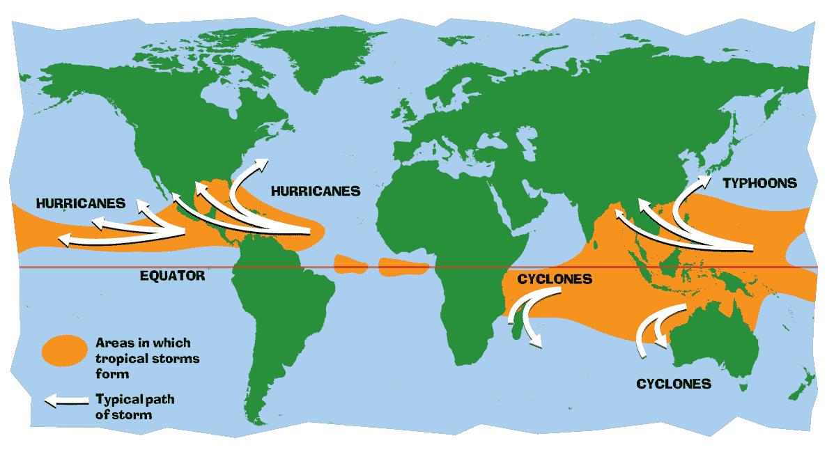 Hurricane Diagram