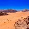 View of the Wadi Rum at "Lawrence's House"