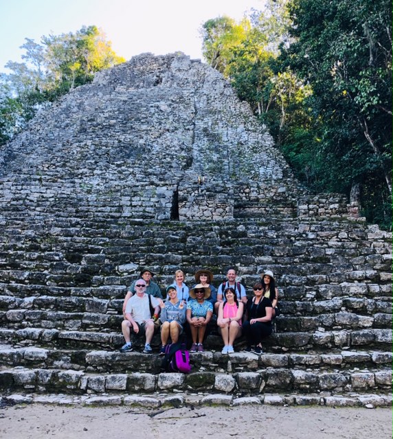 Mayan Ruins Coba Pyramid 