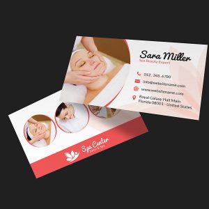 Beauty Salon Spa Business Card 36