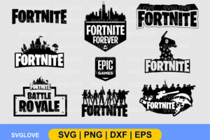 Fortnite Logo SVG Bundle