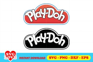 play doh logo svg