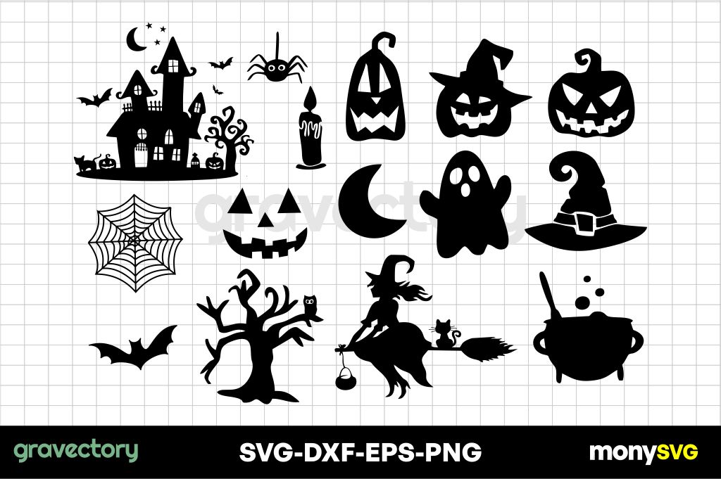 Halloween Svg Bundle - Gravectory