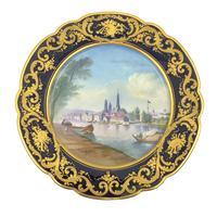 S�vres Cabinet Plate 19th c.