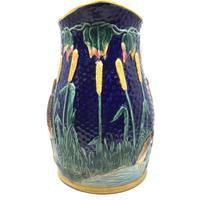 Large Majolica Pitcher