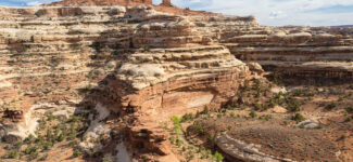 The Chocolate Drops from The Maze Overlook trail