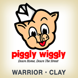 Piggly Wiggly Warrior Clay