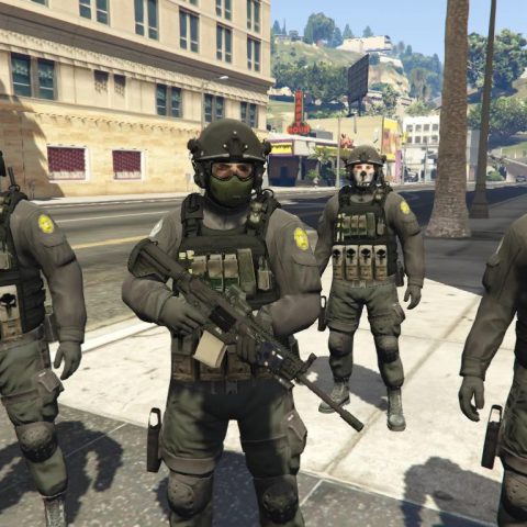 SWAT Ghost Team 3.2 – GTA 5 mod