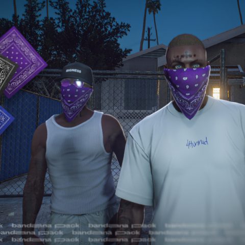 Bandana Pack for MP Male 1.1 – GTA 5 mod