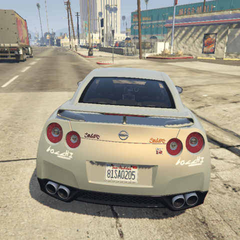 [Itasha] Nissan GTR R35 Bocchi The Rock ! (Ryou) – GTA 5 mod