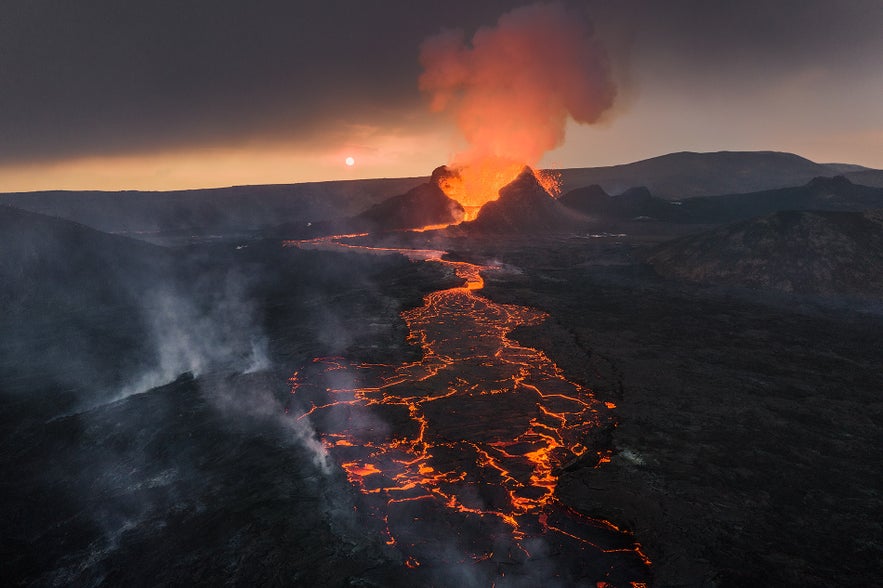 The eruption of Fagradalsfjall volcano