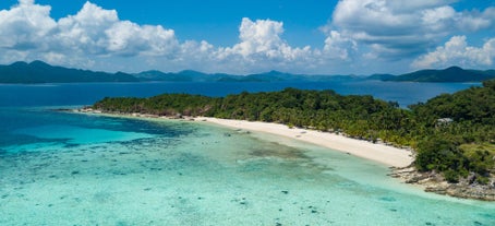 Malcapuya Island in El Nido Town