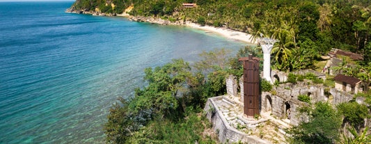 Aerial view of Guisi Lighthouse