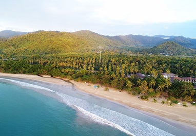 Explore the green scenery and clear waters of Lio Estate in El Nido, Palawan