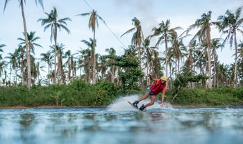 Try the lake at Siargao Wakepark