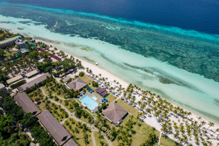 Aerial view of Bohol Beach Club