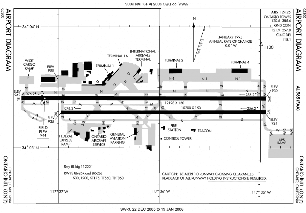 SCL Airport Terminal Map