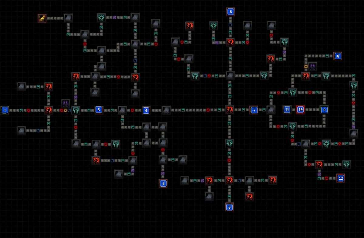 Mission 2 Morbid Entertainment Courtyard Maps Darkest Dungeon Game Guide Walkthrough Gamepressure Com