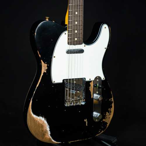 Fender Custom Shop 1960 Telecaster Heavy Relic Black Rosewood Fingerboard (R117996)