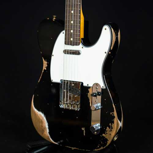 Fender Custom Shop 1960 Telecaster Heavy Relic Black Rosewood Fingerboard (R117996)