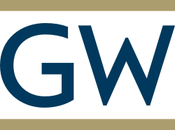 The George Washington University site logo