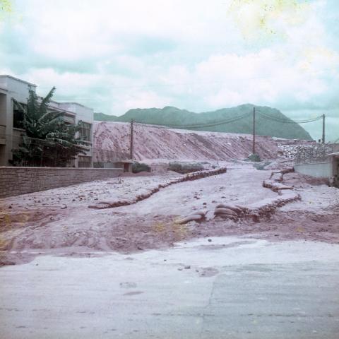 Typhoon Mary damage