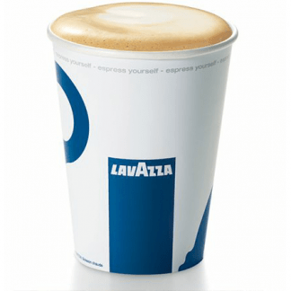 Lavazza 12oz single wall paper cup