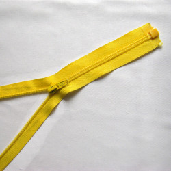 plastic coil zip - warm beige - length from 30cm to 70cm