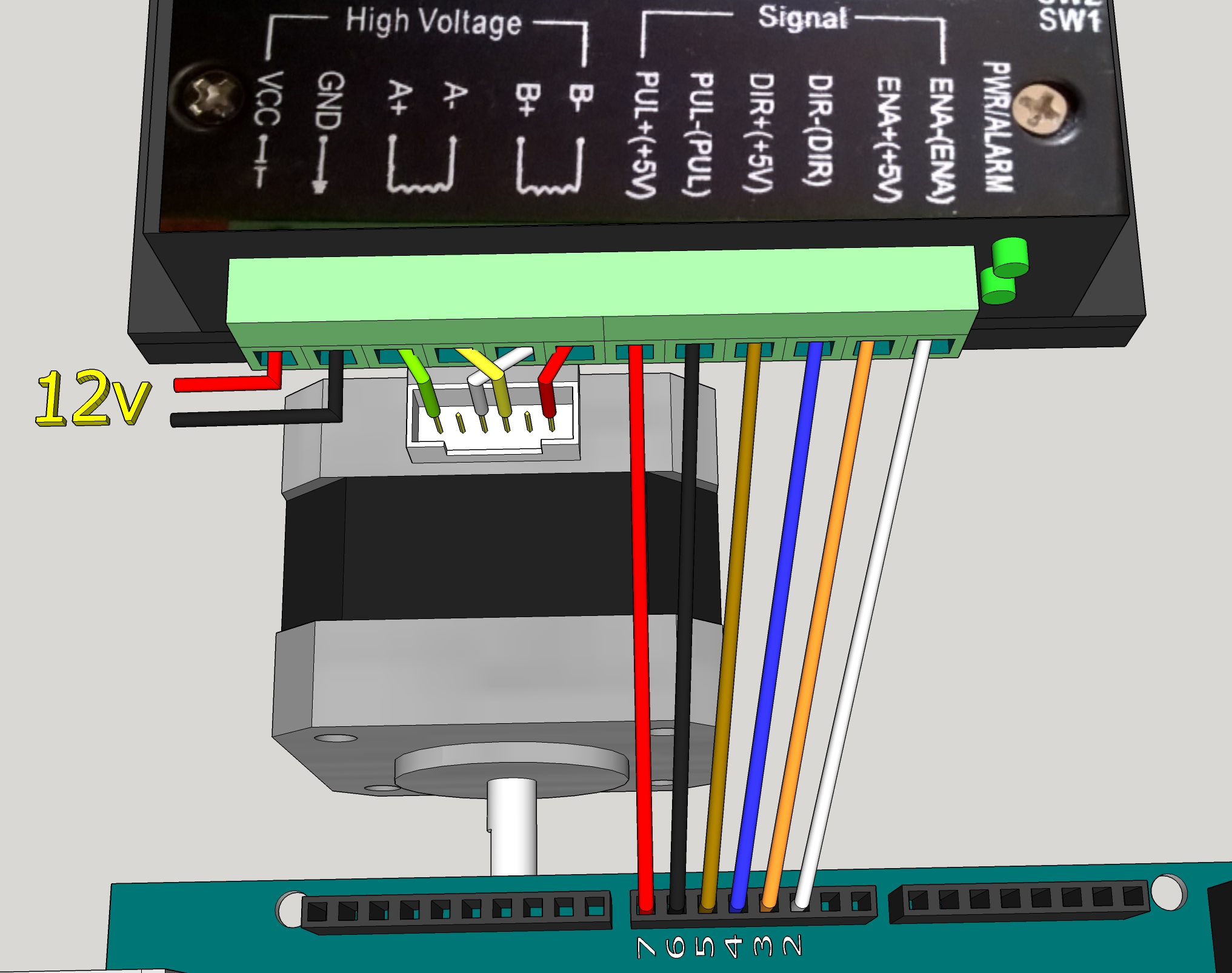 TB6600 Stepper Motor driver Tester - Hackster.io