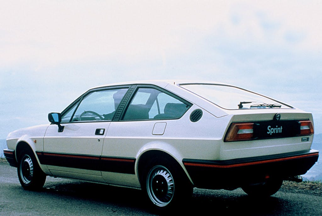 Alfa Romeo alfasud sprint three-quarter