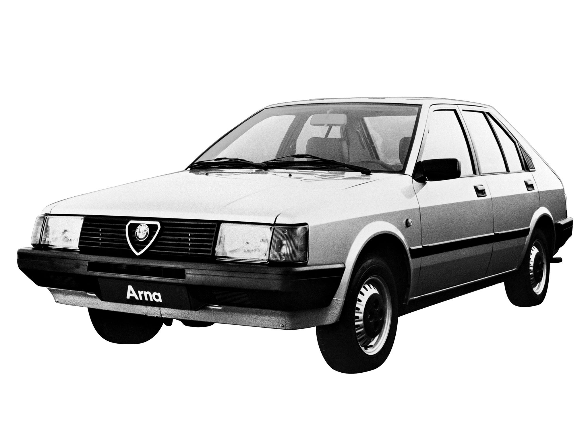 Alfa Romeo arna front three-quarter