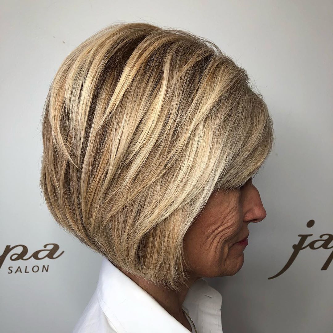 18 Modern Haircuts for Women Over 70 to Look Younger