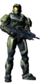 The Spartan-IIs' initial MJOLNIR Mark V armor.